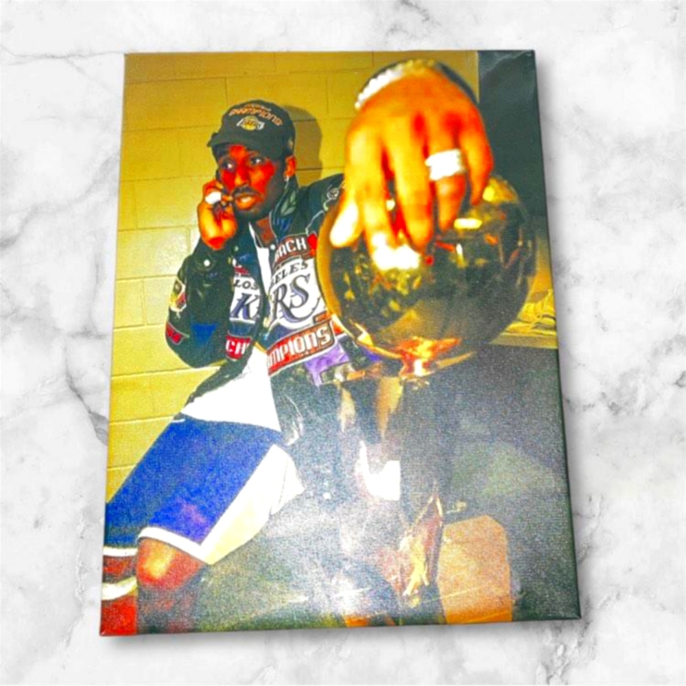 12x16 Kobe Wood Framed Canvas Wall Art